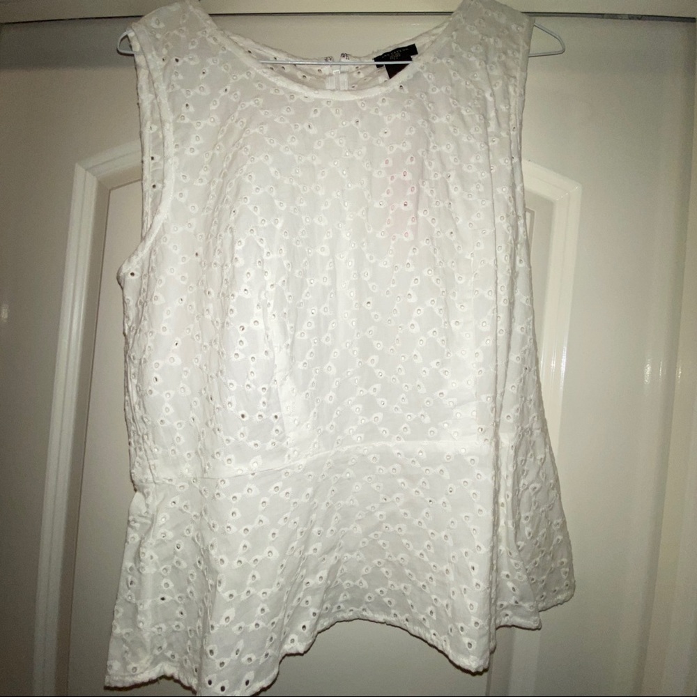 Ann Taylor Peplum Top